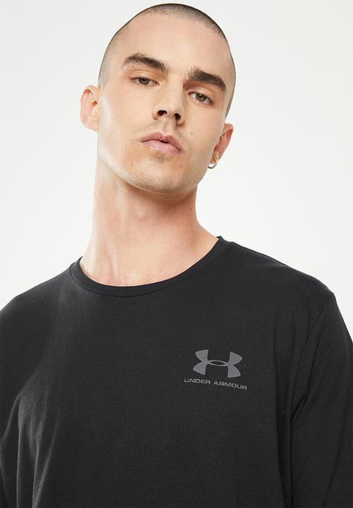Under Armour - UA Sportstyle Left Chest Long Sleeve Tee - Bllack