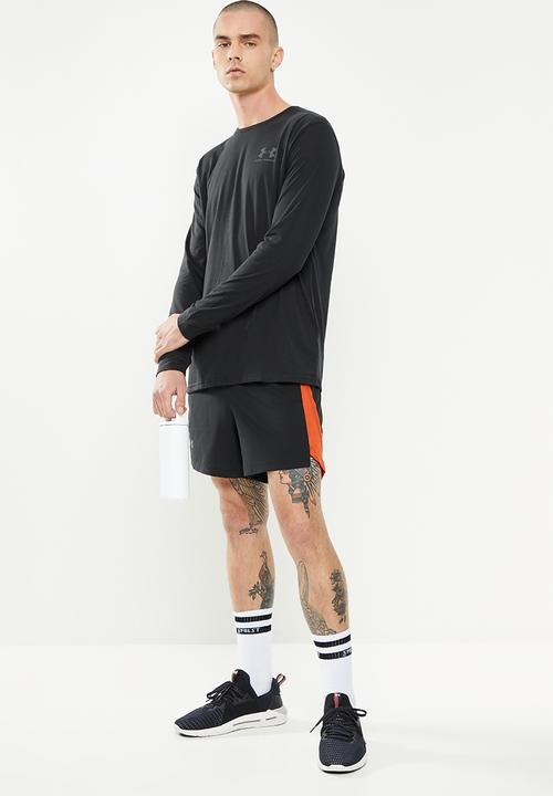 Under Armour - UA Sportstyle Left Chest Long Sleeve Tee - Bllack
