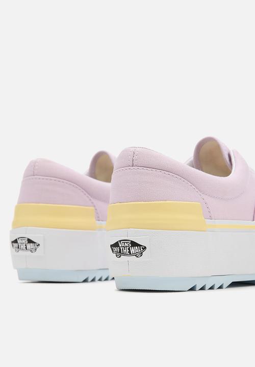 Vans - Ua era stacked - (pastel) multi/true white