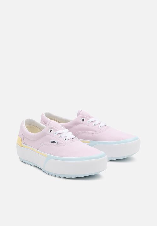 Vans - Ua era stacked - (pastel) multi/true white