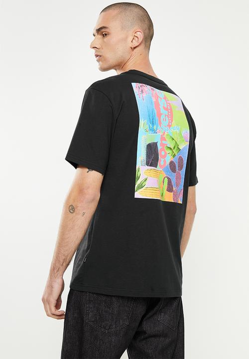 Converse - Fabricated nature tee - black
