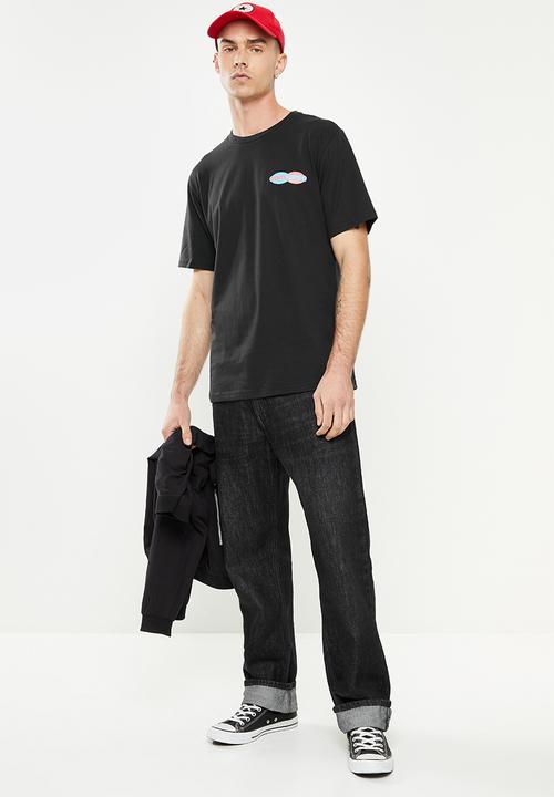 Converse - Fabricated nature tee - black