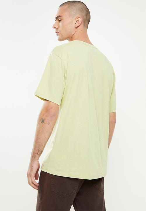 Converse - Scripted logo boost tee - olive