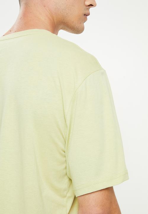 Converse - Scripted logo boost tee - olive
