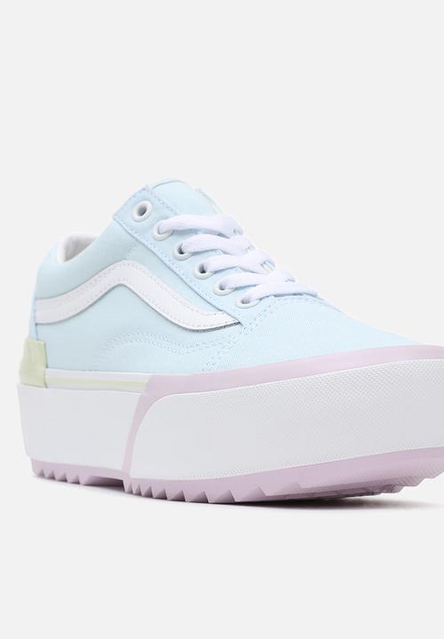 Vans - Ua old skool stacked - (pastel) multi/true white
