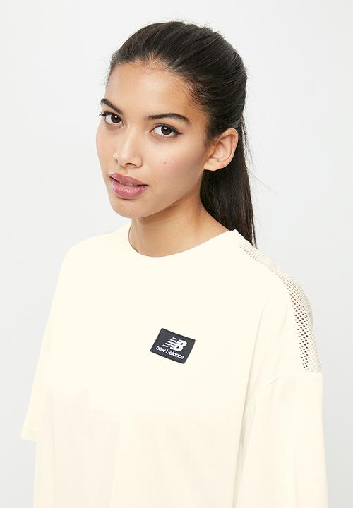 New Balance  - Nb all terrain tee - white