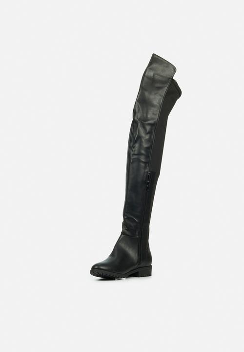 Miss Black - Krabi1 over the knee boot - black