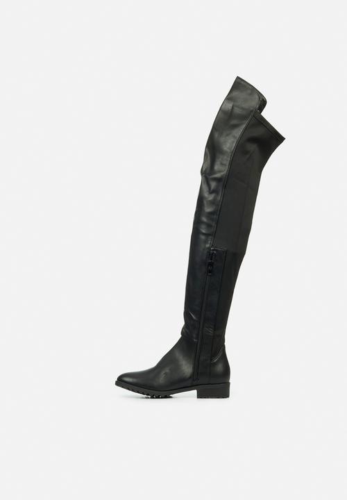 Miss Black - Krabi1 over the knee boot - black