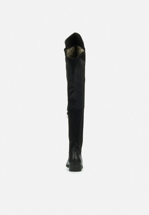 Miss Black - Krabi1 over the knee boot - black
