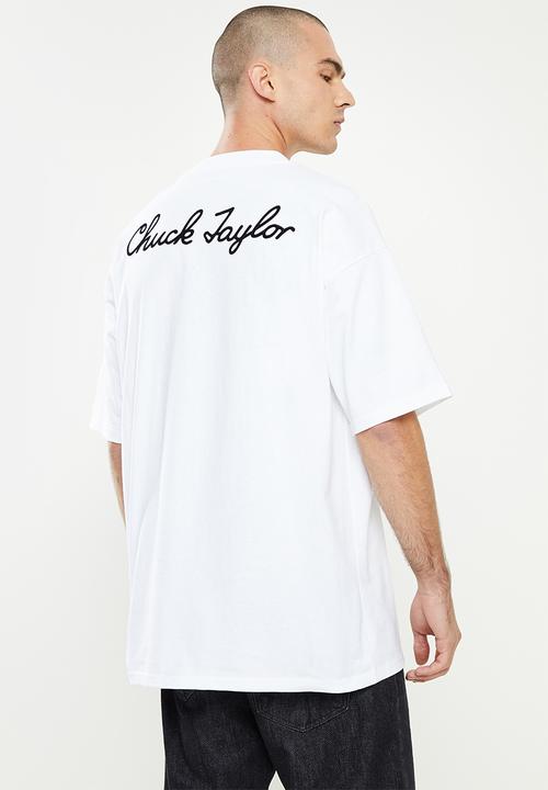Converse - Chuck taylor sneaker patch graphic tee - white