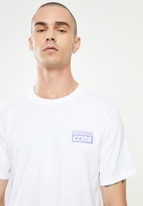 Converse - Converse cons graphic tee - white