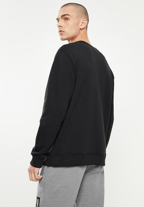 RVCA - Big RVCA  crew - black