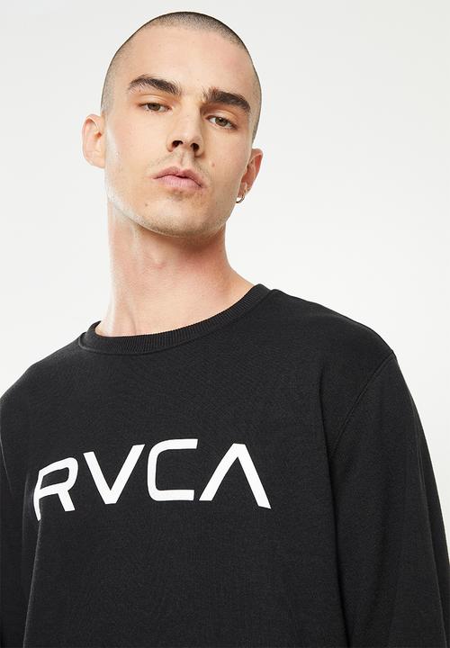 RVCA - Big RVCA  crew - black