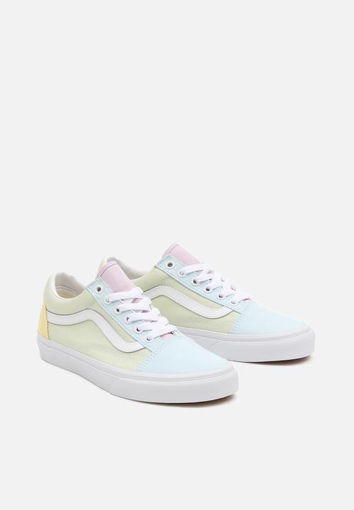 Vans - Ua old skool - (pastel block) multi/true white