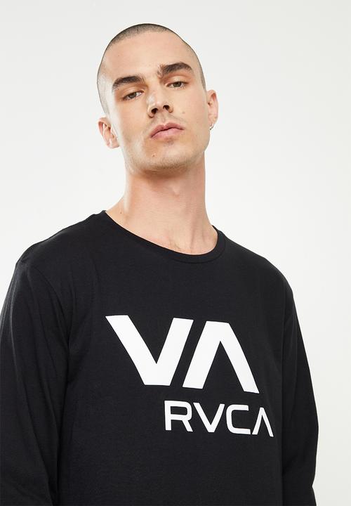 RVCA - VA RVCA long sleeve Tee  - Black