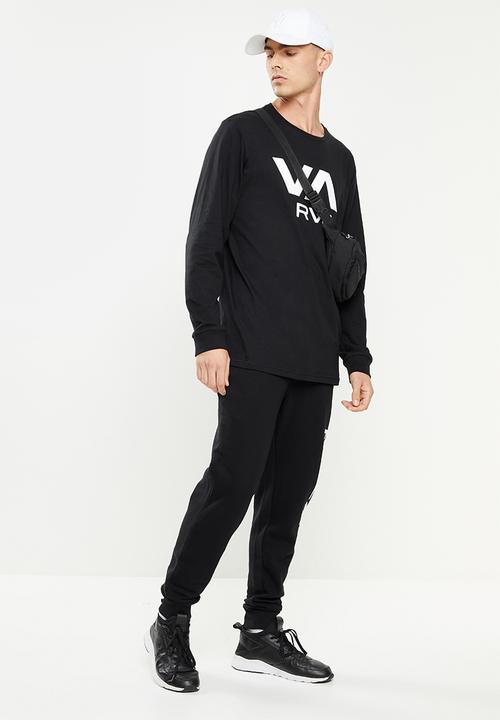 RVCA - VA RVCA long sleeve Tee  - Black