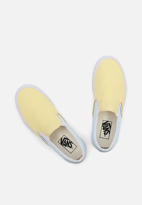 Vans - Ua classic slip-on - (pastel block) multi/true white