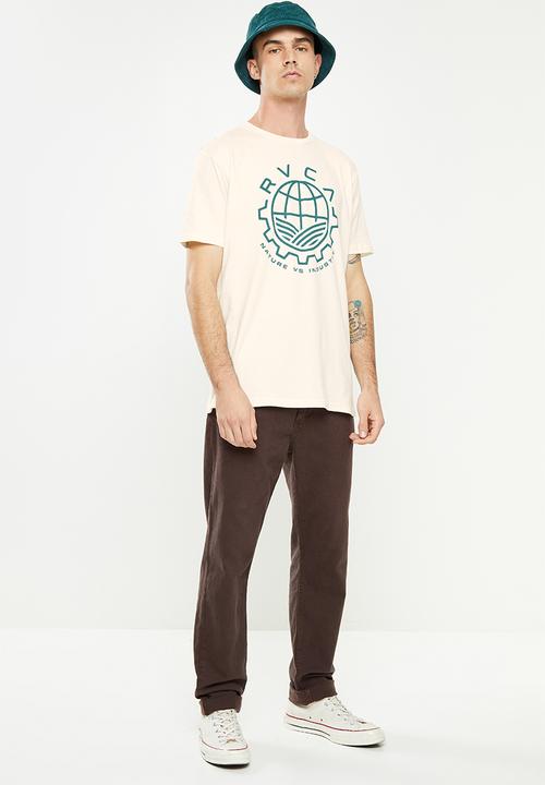 RVCA - Pasture short sleeve - natural