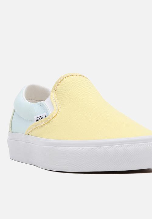 Vans - Ua classic slip-on - (pastel block) multi/true white