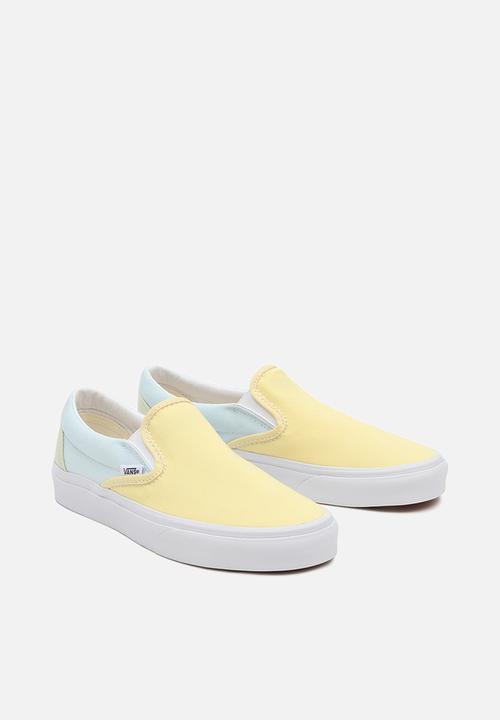 Vans - Ua classic slip-on - (pastel block) multi/true white