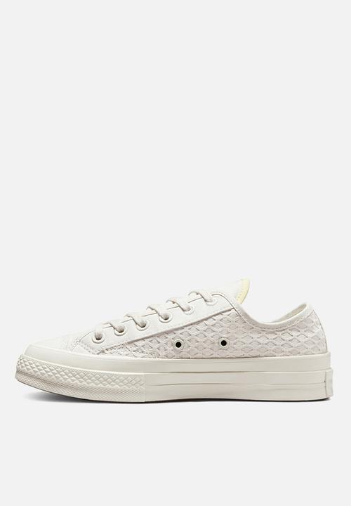 Converse - Chuck 70 summer jacquard ox - pale putty/lemon drop/pale putty 