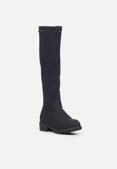 Miss Black - Rocca1 riding boot - black