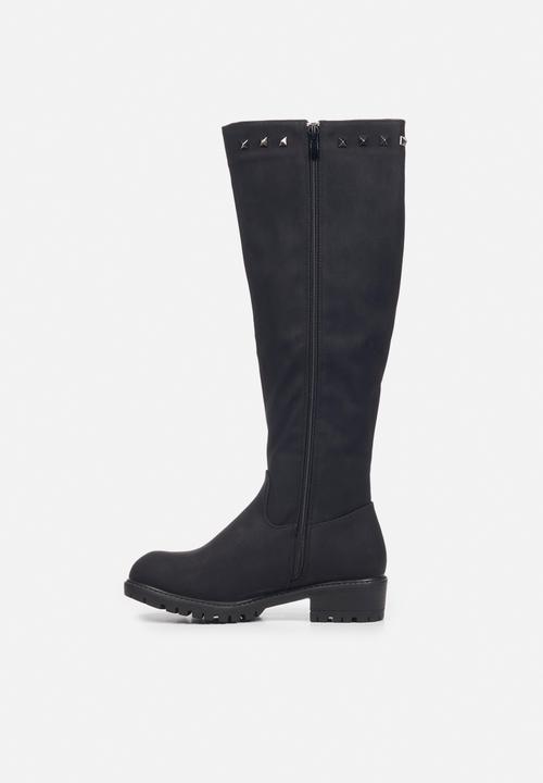 Miss Black - Rocca1 riding boot - black