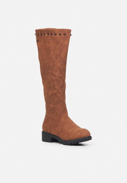 Miss Black - Rocca1 riding boot - brown