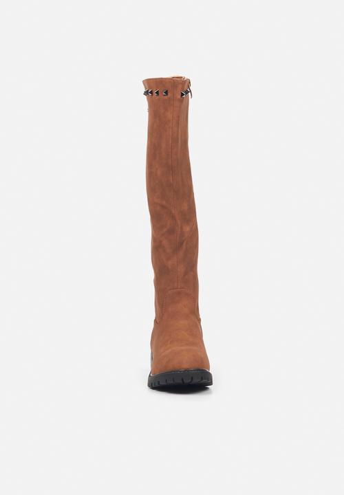 Miss Black - Rocca1 riding boot - brown