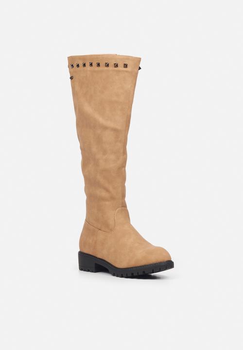 Miss Black - Rocca1 riding boot - taupe