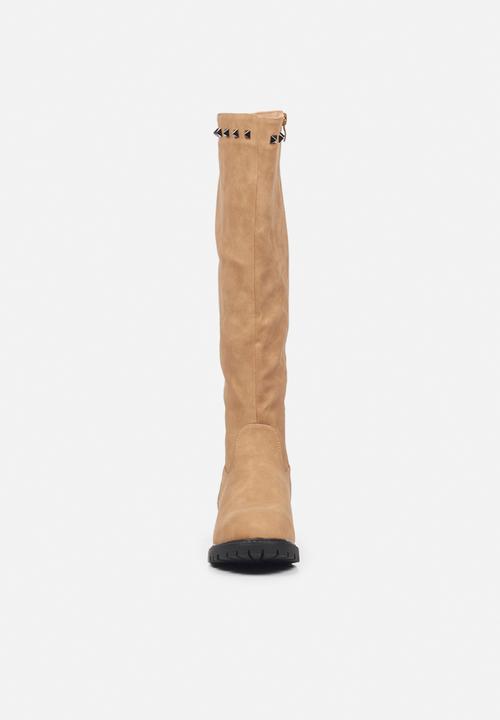Miss Black - Rocca1 riding boot - taupe