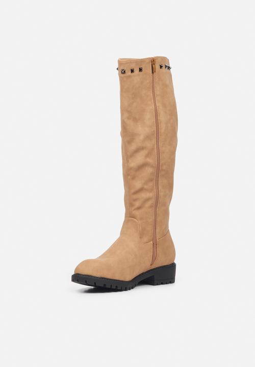 Miss Black - Rocca1 riding boot - taupe