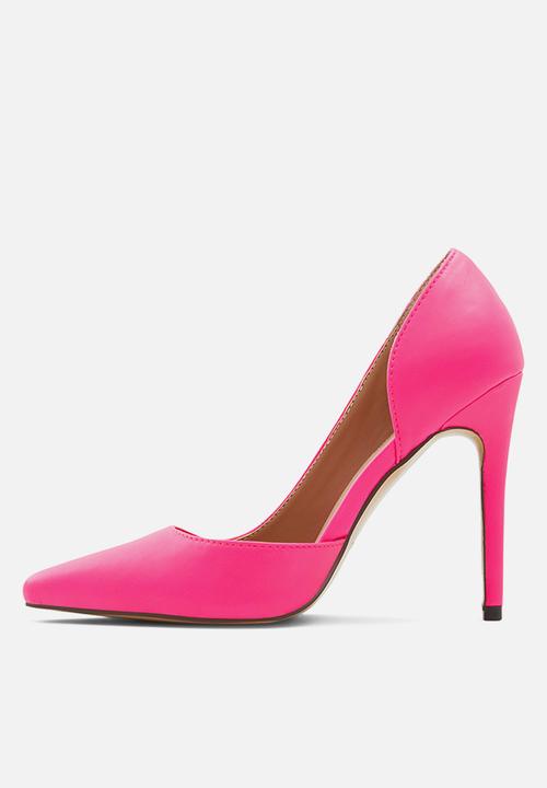 Call It Spring - Byvia heel - bright pink