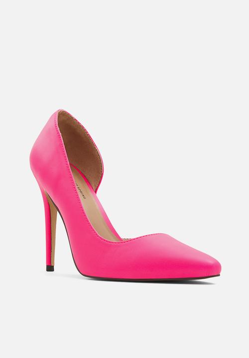 Call It Spring - Byvia heel - bright pink