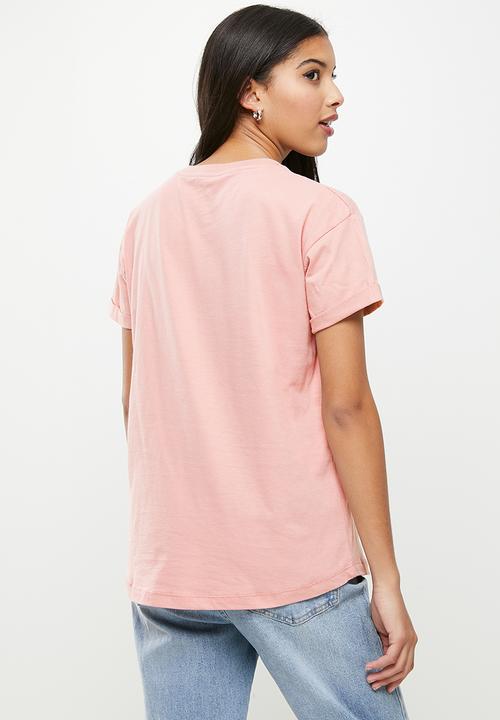 Roxy - Only true love 2 tee - pale mauve