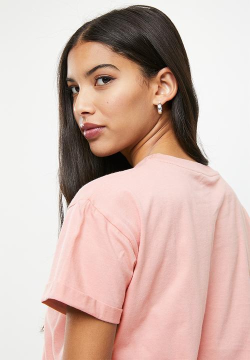 Roxy - Only true love 2 tee - pale mauve