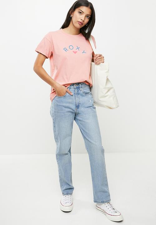Roxy - Only true love 2 tee - pale mauve