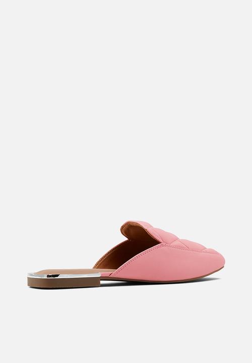 Call It Spring - Dollie mule - bright pink