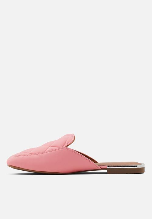 Call It Spring - Dollie mule - bright pink