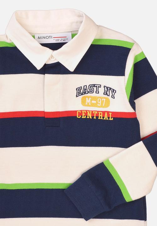 MINOTI - Striped rugby shirt - multi