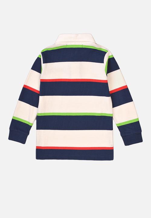 MINOTI - Striped rugby shirt - multi