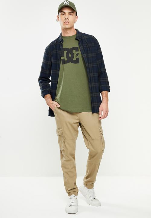 DC - Dc star short sleeve - green