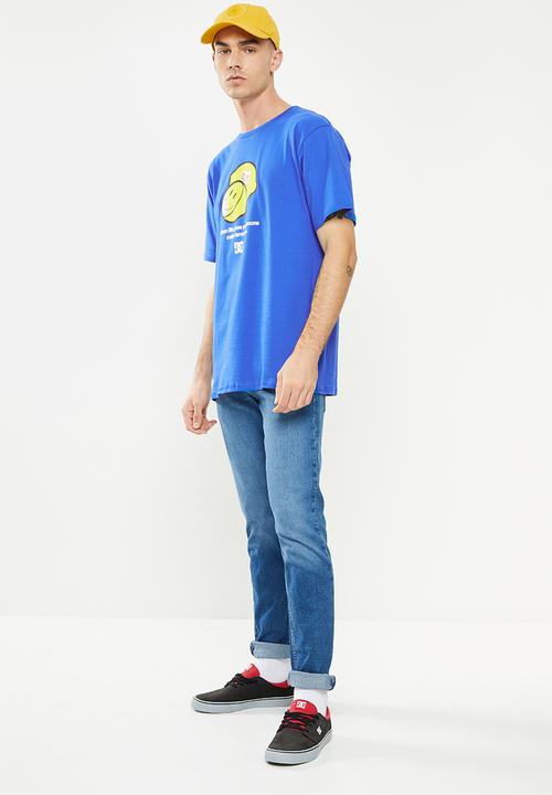 DC - Sour Times SS Skate Tee - Blue
