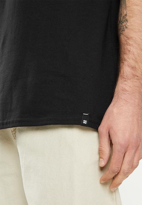 DC - Dc old circle short sleeve - black