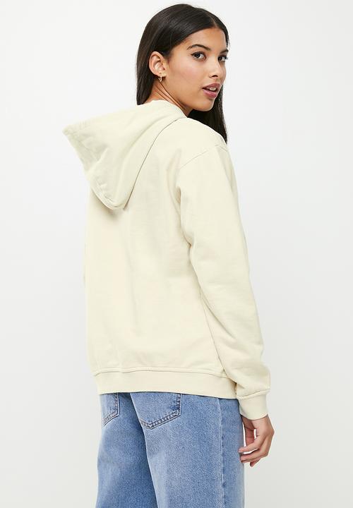 Billabong  - Faded in the sun pullover hoodie - antique white