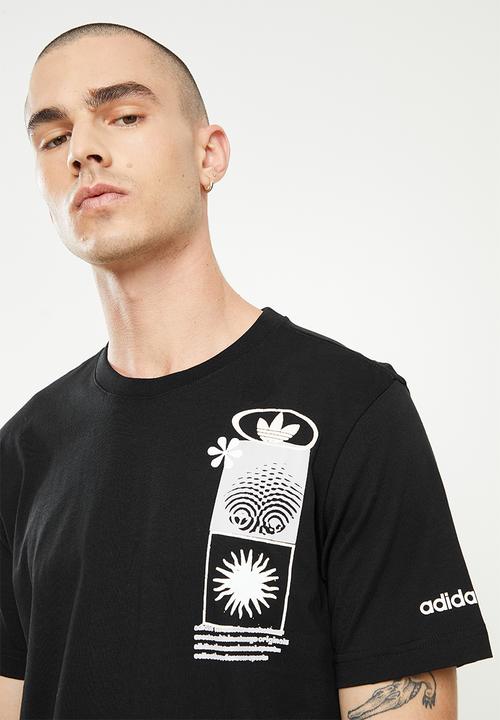 adidas Originals - originals adiplay t-shirt - black