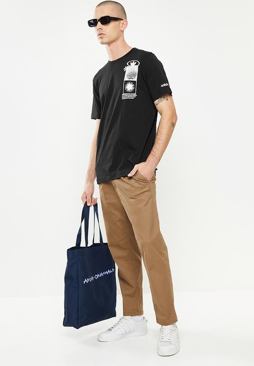 adidas Originals - originals adiplay t-shirt - black