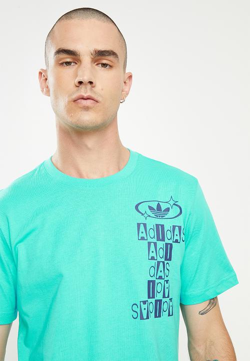 adidas Originals - originals forever sports short sleeve t-shirt - semi mint rush