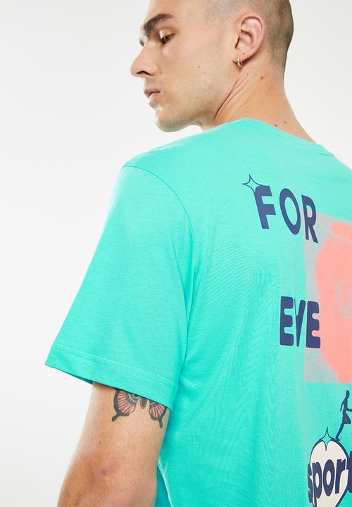 adidas Originals - originals forever sports short sleeve t-shirt - semi mint rush