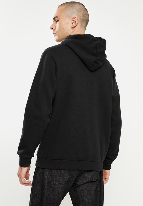 adidas Originals - originals trefoil hoodie - black